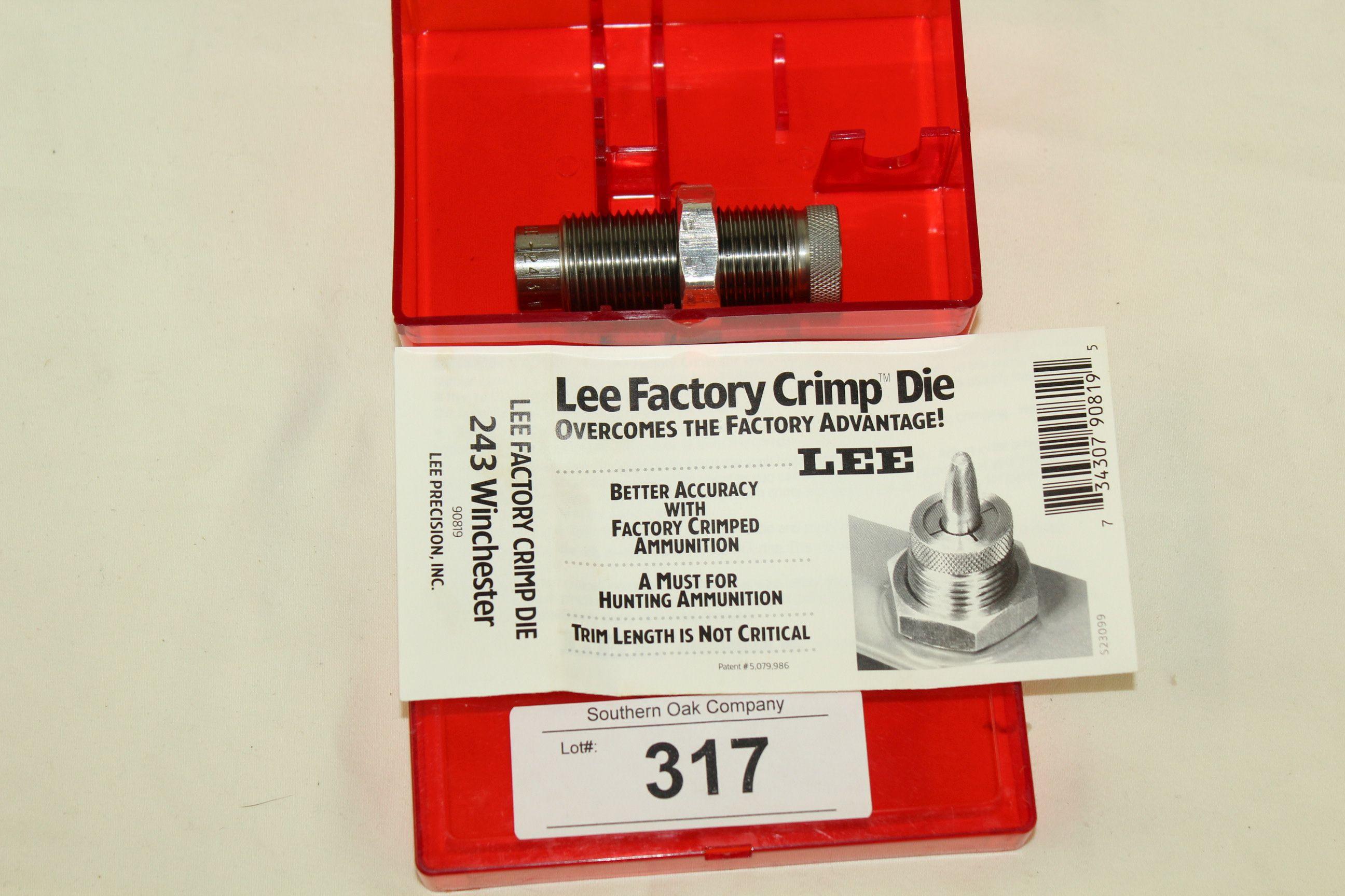 .243 Lee Factory Crimp Die