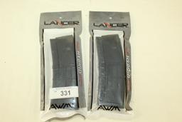 2 Lancer 30-Round 5.56mmx45/.223 REM. Magazines