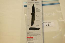Kershaw Fraxion Tan Knife.  New!