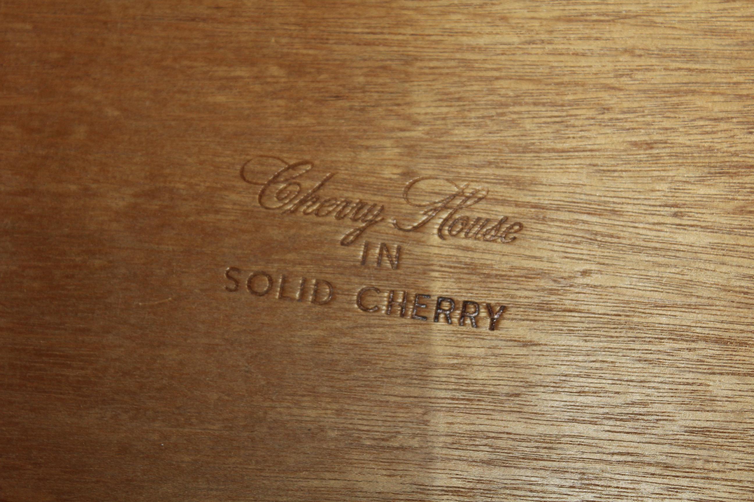 Young-Hinkle Solid Cherry 9 Drawer Dresser w/Mirror