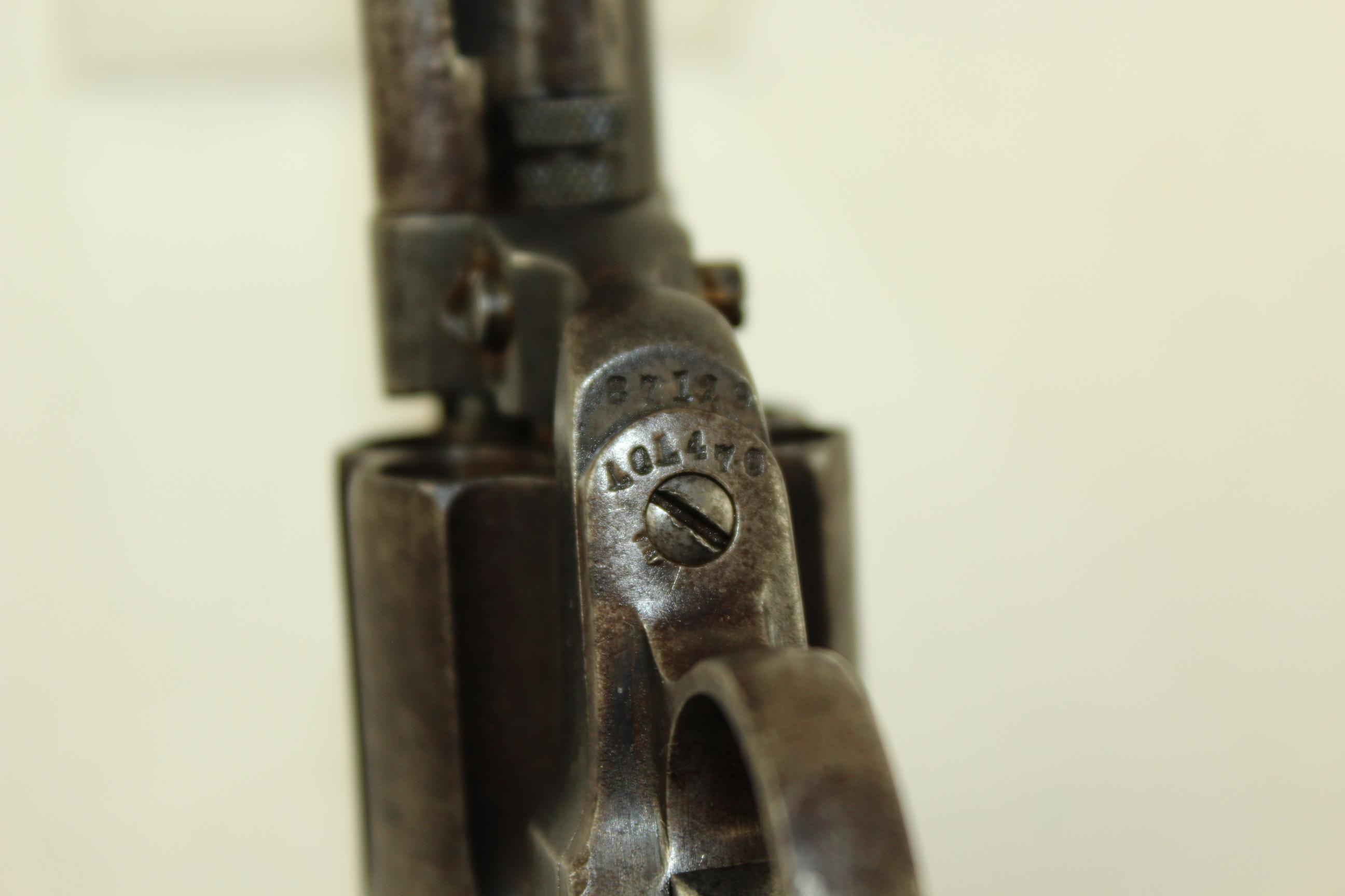 Colt D.A. .41 Cal. 6-Shot DA Revolver with a 4.5" Barrel