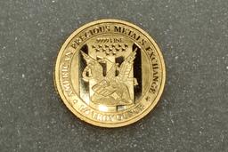 APMEX 1/4 Troy Ounce .9999 Fine Gold Coin