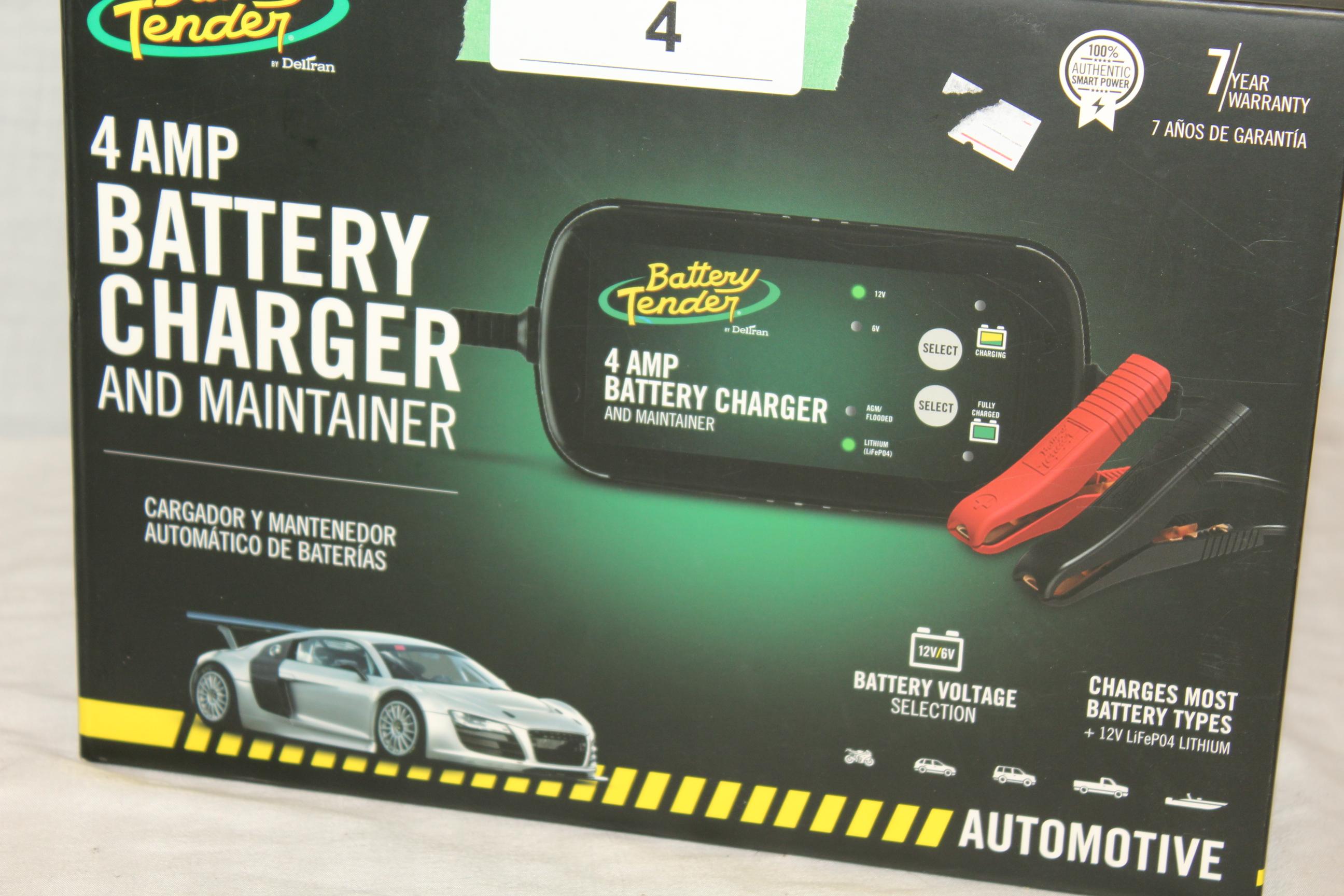 Battery Tender 4 Amp Battery Charger And Maintainer