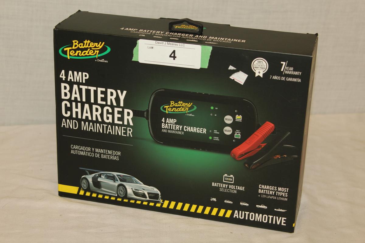 Battery Tender 4 Amp Battery Charger And Maintainer