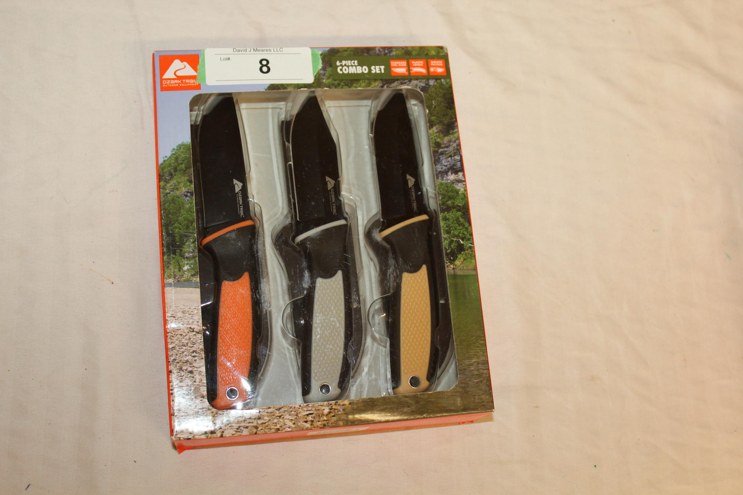 Ozark Trail 6-Piece Combo Knife Set.  New!