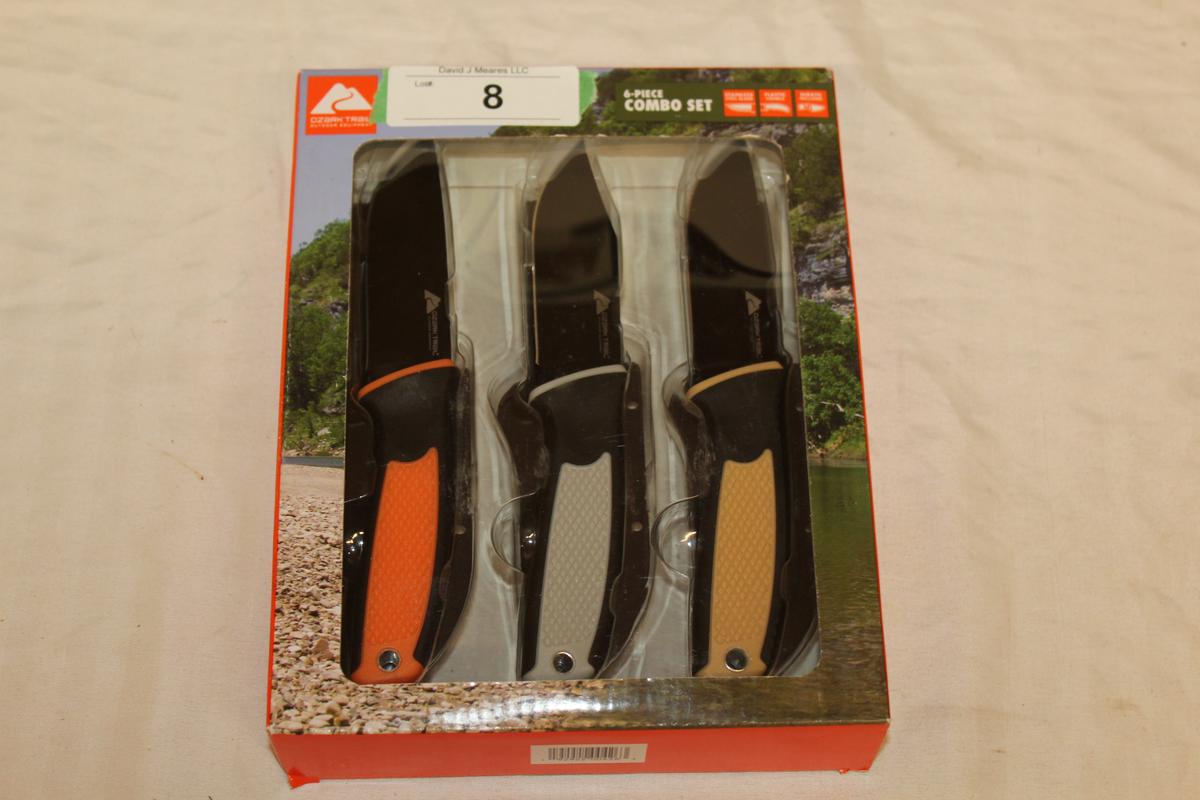 Ozark Trail 6-Piece Combo Knife Set.  New!