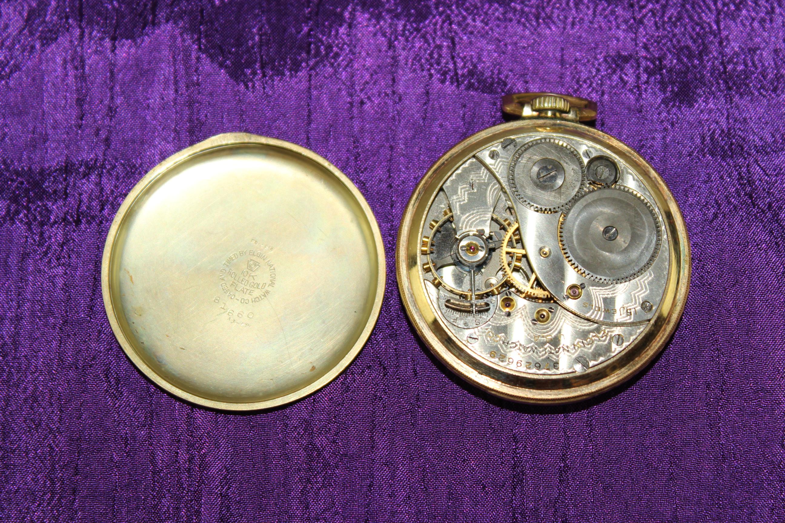 Elgin National Watch Co. "15 Jewels" Pocket Watch