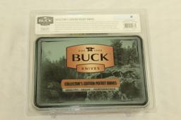 Buck 379 Solo and 373 Trio Pocket Knives.  New!