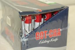 "GOT-CHA" Folding Knife. Pack of 24 Knives.  New!