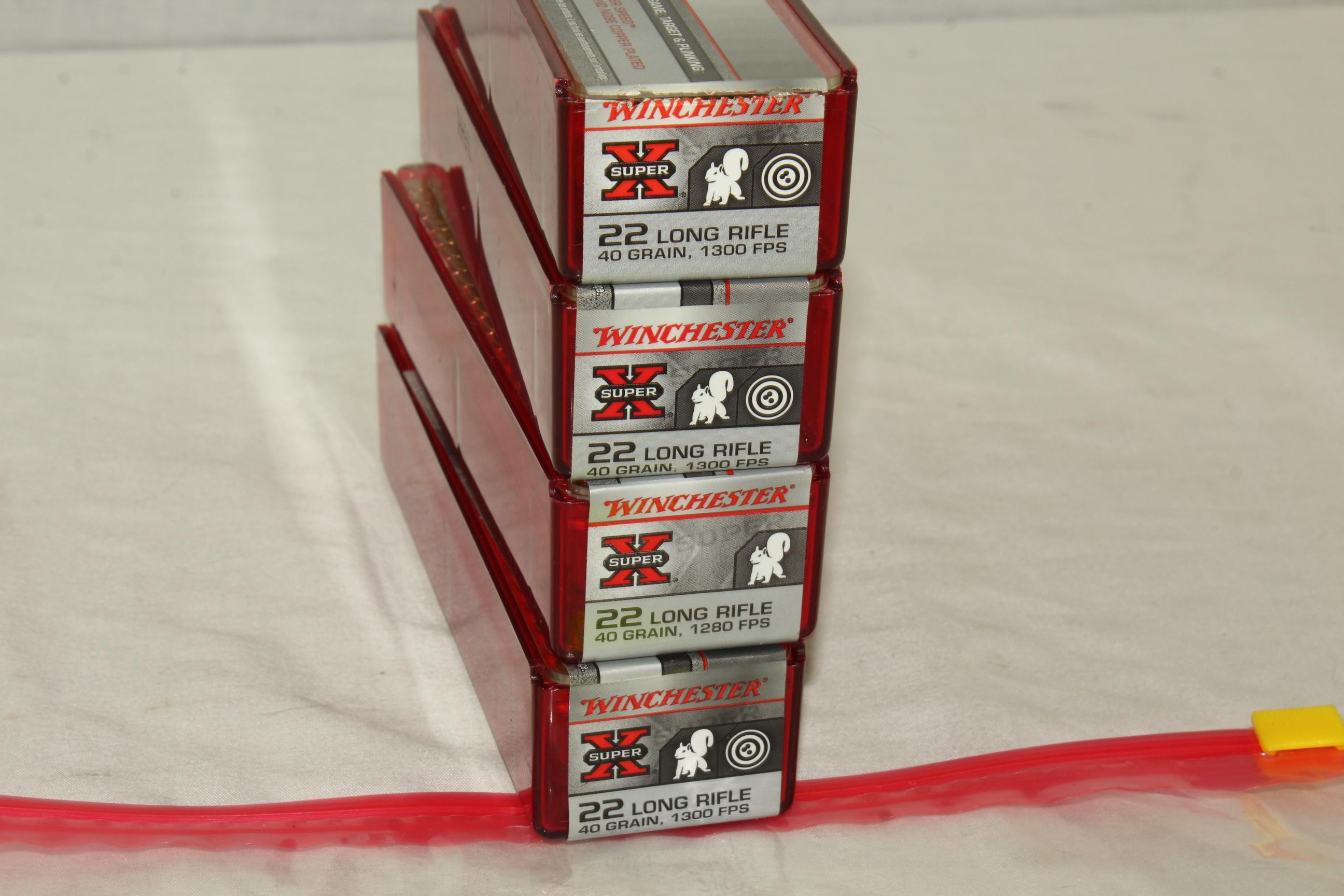 400 Rounds of Winchester .22LR Small Game Ammo