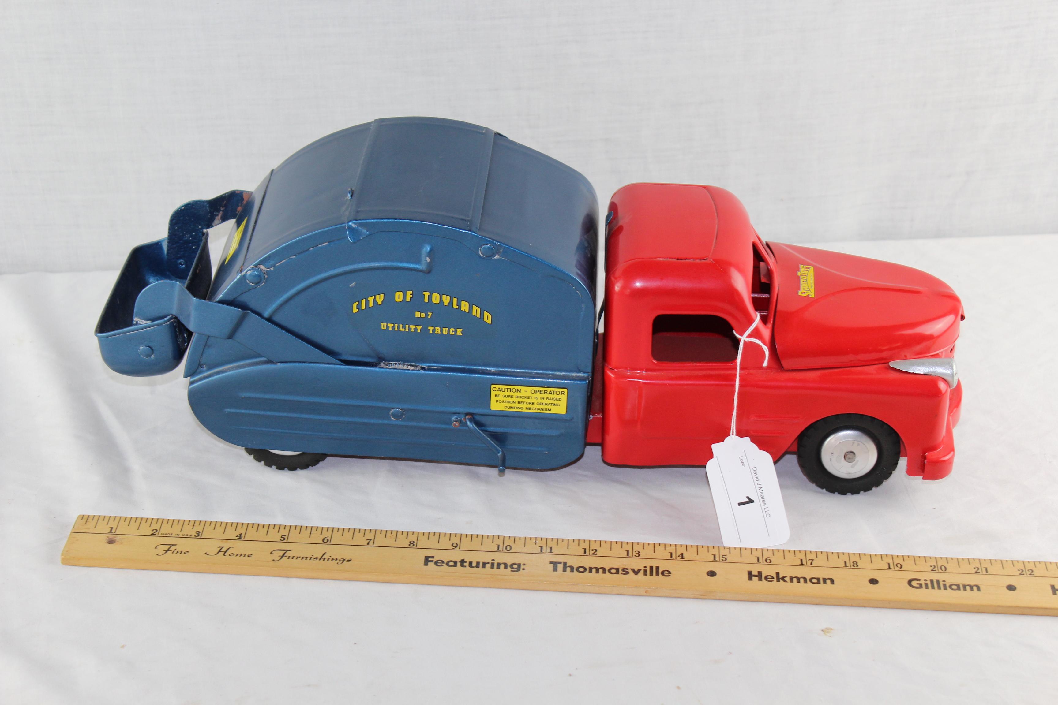 Structo Toys "City of Toyland" No. 7 Utility Truck