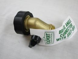 12 Brass Shut-Off Connectors (Full Pack)
