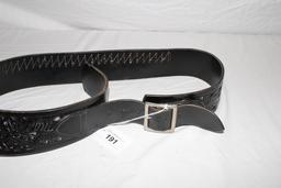 Black Leather Gun Belt and S&W B17 44 Holster