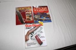 3 Books - Civil War Weapons, Gun Digest and Gunsmithing