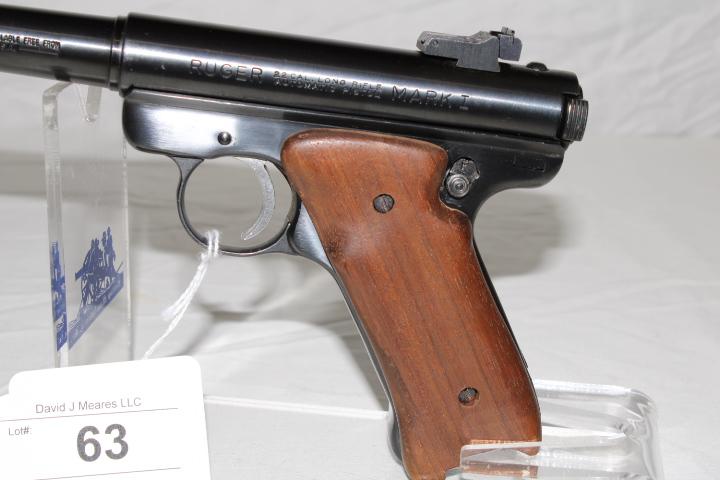 Ruger "Mark I" .22LR Automatic Pistol w/6.75" Barrel