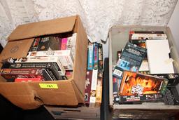 4 Large Boxes of VHS Movies