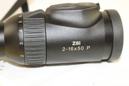Swarovski "Z8i" 2-16x50 P Scope w/Lens Cover