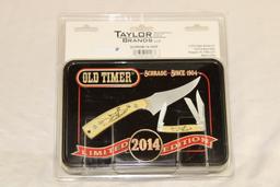 Schrade "Old Timer" Limited Edition Gift Set of Knives. New!
