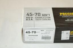 20 Rounds of Precision One .45-70 Gov't, 350 Gr. FP Ammo