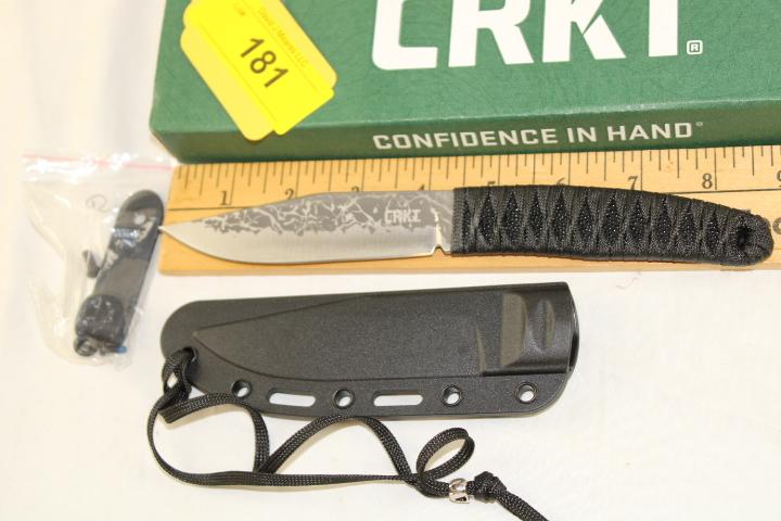 CRKT "Nishi" 2290 Fixed Blade Knife w/Sheath