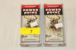 40 Rounds of Winchester "PP" 35 REM, 200 Gr. Ammo