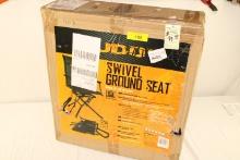 MUDDY Swivel Ground Seat. Swivels 360 Deg. w/Carry Straps