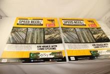 (2) "Speed Reed" Synthetic Grass Panels Camo System
