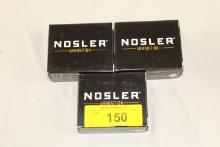 60 Rounds of Nosler "ASP" .40 S&W 180 Gr. JHP Ammo