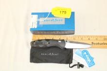 Benchmade "Barrage" Assisted Open Knife w/Belt Clip