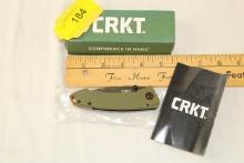 CRKT "Tuna" 2520 Lockblade Knife w/Belt Clip