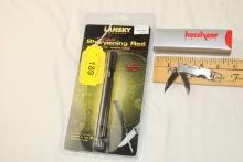 Kershaw "Twocan" 1001 Knife and Lansky Sharpening Rod
