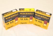 75 Rounds of Aguila .12 Ga. 7 1/2 Shot MiniShell Ammo