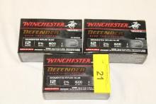 30 Rounds of Winchester "Defender" .12 Ga. Rifled Slugs