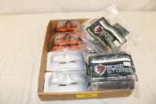 Box Lot - Safety Glasses, Kids Earmuffs and Knife Socks