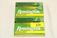 40 Rounds of Remington Core-Lokt 25-06 REM 120 Gr. Ammo