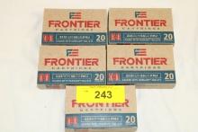100 Rounds of Hornady .223 REM 55 Gr. FMJ Ammo