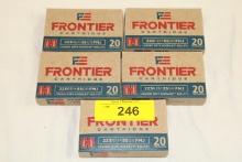 100 Rounds of Hornady .223 REM 55 Gr. FMJ Ammo