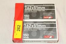 40 Rounds of Aguila 7.62x51mm 150 Gr. FMJ BT Ammo