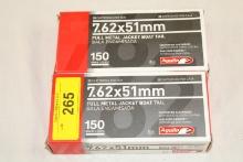 40 Rounds of Aguila 7.62x51mm 150 Gr. FMJ BT Ammo