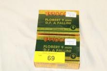 100 Rounds of Fiocchi Flobert 9mm 9 Shot Shotshells