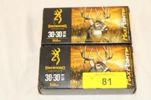 40 Rounds of Browning .30-30 WIN. 150 Gr. Max Point Ammo