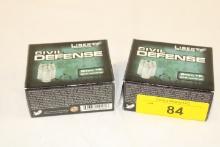 40 Rounds of Liberty "Civil Defense" 9mm+P 50 Gr. Ammo
