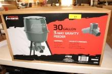 30 Gallon 3-Way Gravity Feeder by American Hunter.  New!
