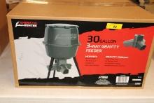 30 Gallon 3-Way Gravity Feeder by American Hunter.  New!