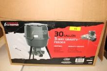 30 Gallon 3-Way Gravity Feeder by American Hunter.  New!