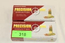 40 Rounds of Precision One 7.62x39mm 123 Gr. FMJ Ammo