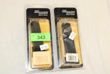(2) Sig Sauer Mags.  .40/.357 12 Rd. & 15 Rd. Magazines.
