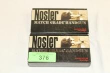 100 Rounds of Nosler .40 S&W 180 Gr. JHP Ammo