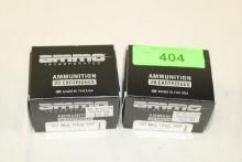 40 Rounds of Ammo Inc. .357 Mag. 125 Gr. JHP Ammo