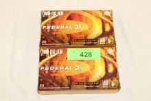 40 Rounds of Federal "Fusion" 7mm-08 REM 140 Gr. Ammo
